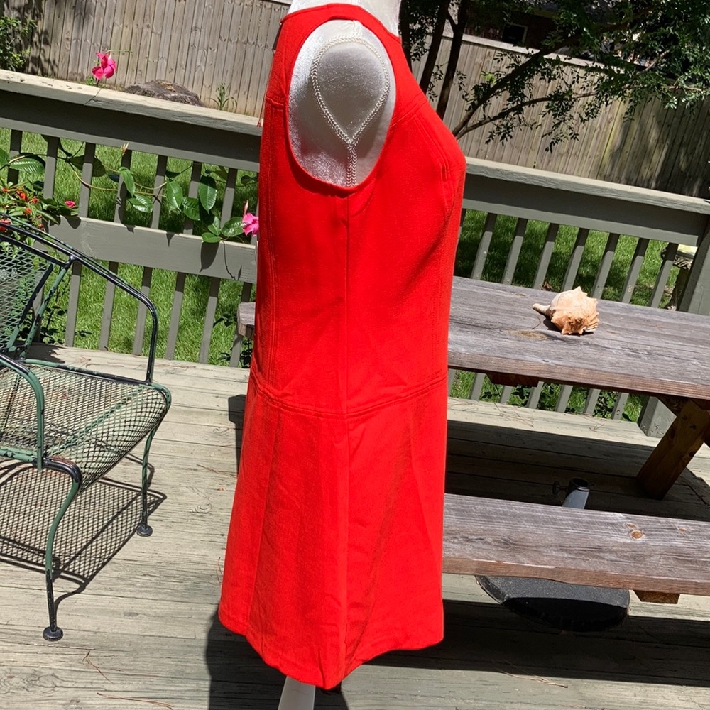 “Loft” Red Dress - Picture 3 of 13